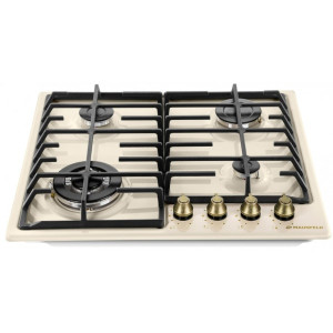 Газовая варочная панель Maunfeld EGHE.64.63CBG.R/G Beige сбоку