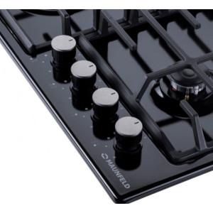 Газовая варочная панель Maunfeld EGHE.64.6CB/G Black ручки