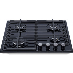 Газовая варочная панель Maunfeld EGHE.64.6CB/G Black сбоку