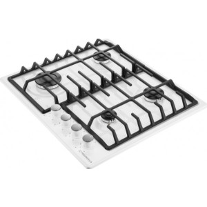 Газовая варочная панель Maunfeld EGHE.64.6CW/G White сбоку