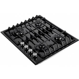 Газовая варочная панель Maunfeld EGHG.64.6CB/G Black сбоку