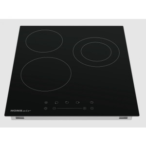 Электрическая варочная панель HOMSair HVY43DBK Black сбоку