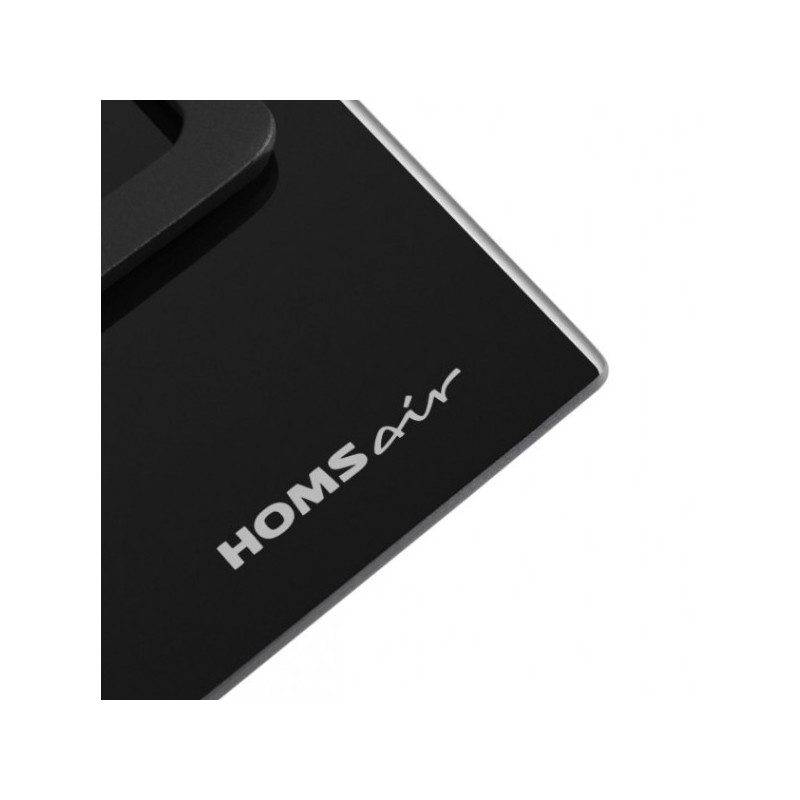 Газовая варочная панель HOMSair HGG641BK Black сбоку