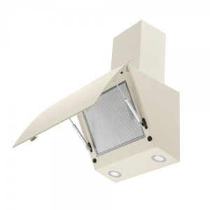Вытяжка Maunfeld Sky Star Chef 60 Beige с открытой крышкой