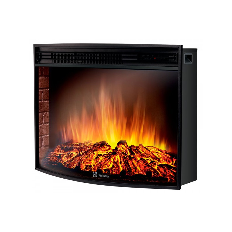 Вид сбоку электрокамина Electrolux EFP/P-2720RLS