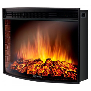 Вид сбоку электрокамина Electrolux EFP/P-2720RLS