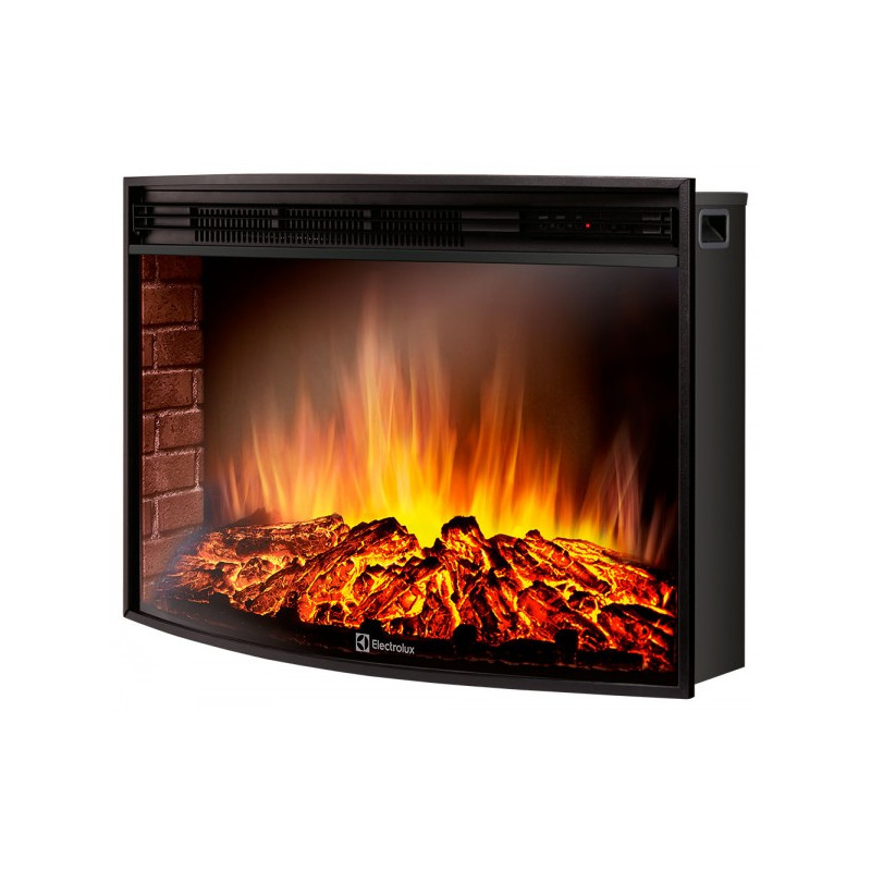 Электрокамин Electrolux EFP/P-3320RLS, вид сбоку