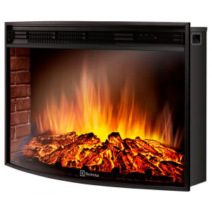 Электрокамин Electrolux EFP/P-3320RLS, вид сбоку