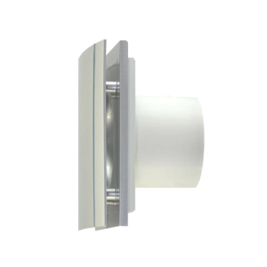 Вытяжной вентилятор Soler&Palau Silent-200 CHZ Silver Design - 3C вид сбоку