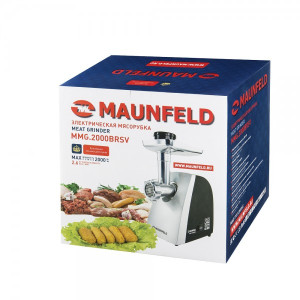 Мясорубка Maunfeld MMG.2000BRSV в упаковке