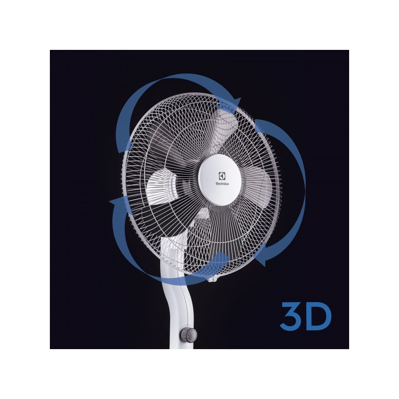 Напольный вентилятор Electrolux EFF-1003D с функцией 3D STREAM