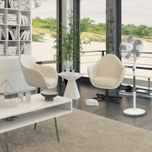 Напольный вентилятор Electrolux EFF-1003D в интерьере