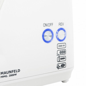 Кнопки управления мясорубкой Maunfeld MMG.2000W