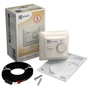 Терморегулятор Electrolux ETB-16 Basic слоновая кость - комплектация