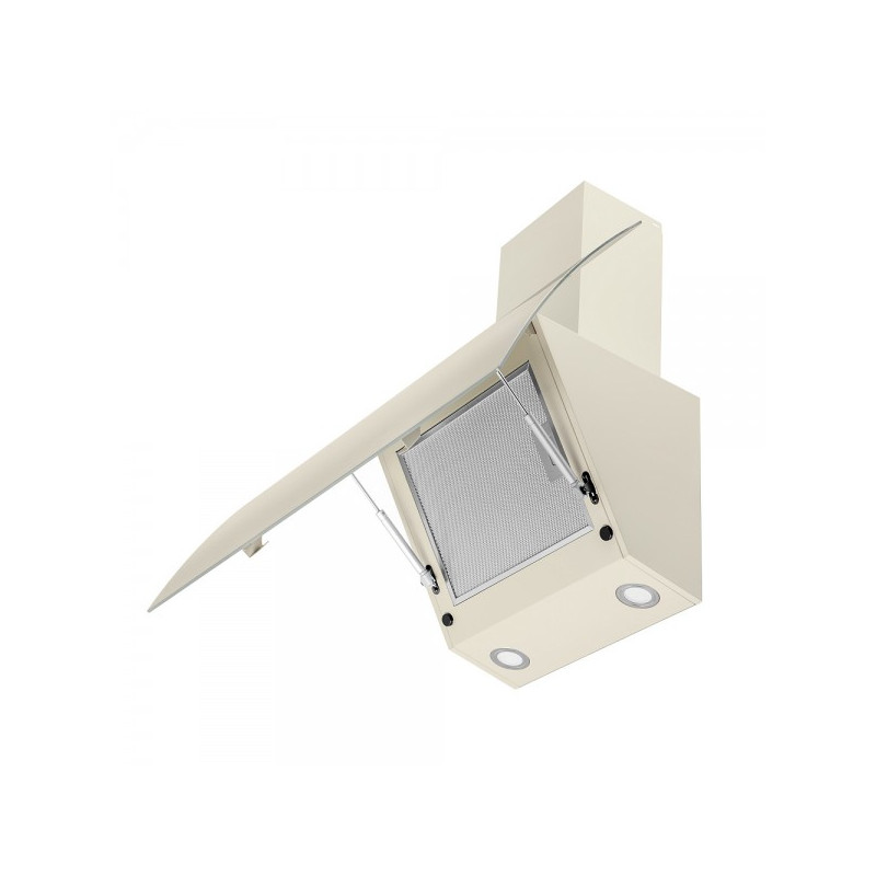 Вытяжка Maunfeld Sky Star Chef 90 Beige в открытом состоянии