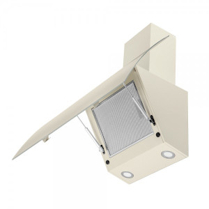 Вытяжка Maunfeld Sky Star Chef 90 Beige в открытом состоянии