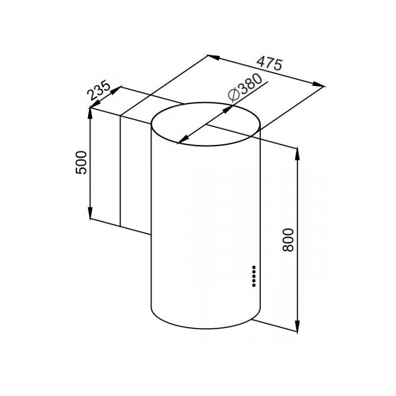 Размеры Maunfeld Lee Wall 39 Beige