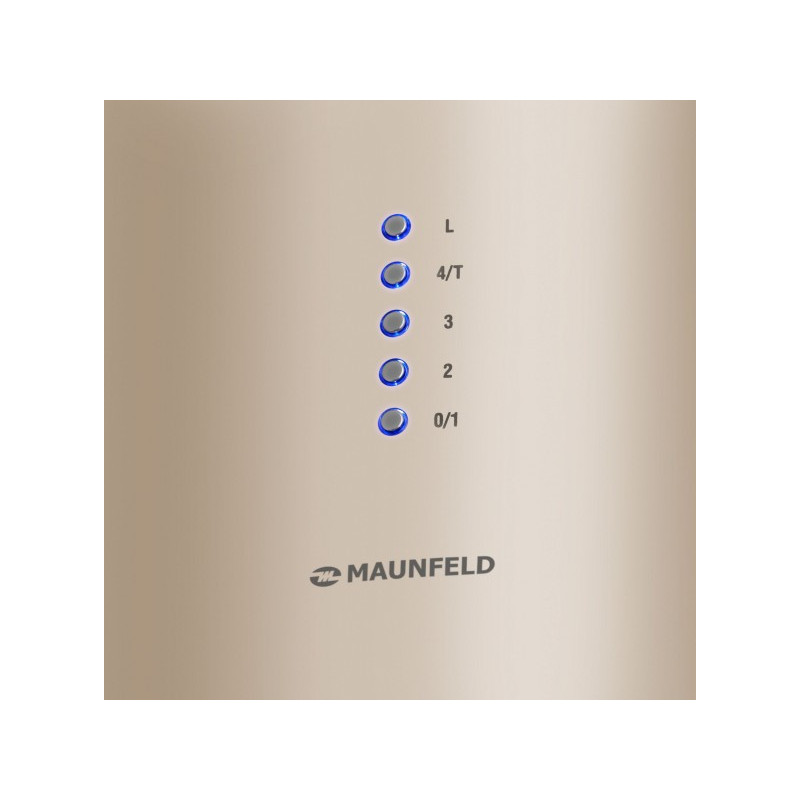 Вытяжка Maunfeld Lee Wall 39 Beige кнопки