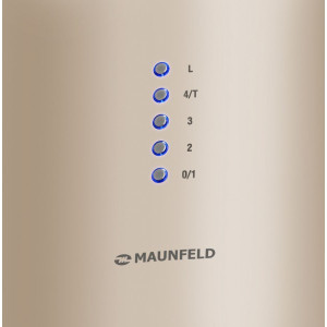 Вытяжка Maunfeld Lee Wall 39 Beige кнопки