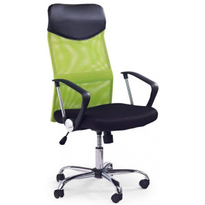 Кресло компьютерное Halmar Vire черный/зеленый