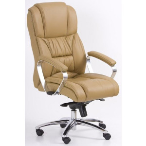 Кресло компьютерное Halmar Foster светло-коричневый