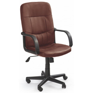 Кресло компьютерное Halmar Denzel коричневый