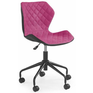 Кресло компьютерное Halmar Matrix черный/розовый