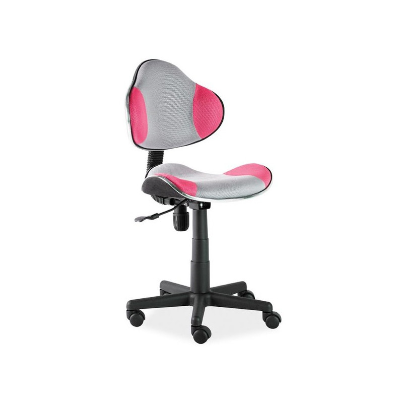 Кресло компьютерное Signal Q-G2 серый/розовый