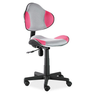 Кресло компьютерное Signal Q-G2 серый/розовый