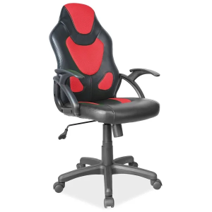 Кресло геймерское Signal Q-100 красный/черный