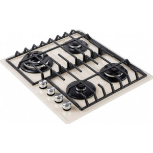 Газовая варочная панель Maunfeld EGHG.64.63CBG/G Beige сбоку