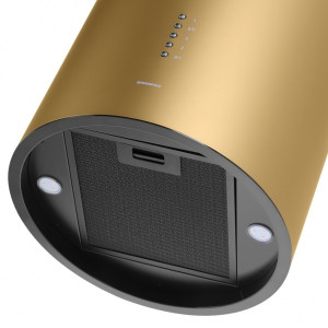 Вытяжка Maunfeld Lee Isla 39 Gold снизу