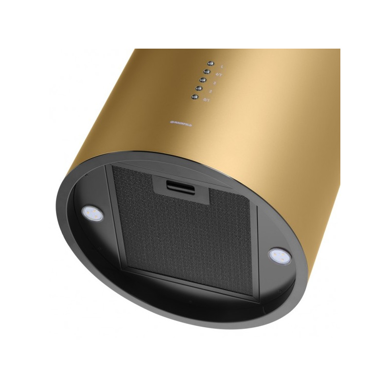 Вытяжка Maunfeld Lee Wall 39 Gold снизу