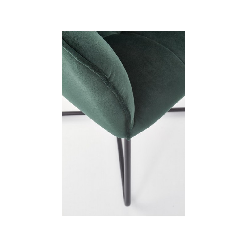 Подлокотник стула Halmar K377 темно-зеленый