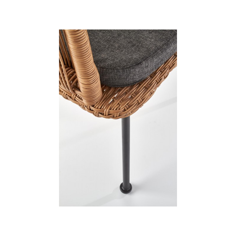 Сиденье и ножка стула Halmar K400 натуральный/серый