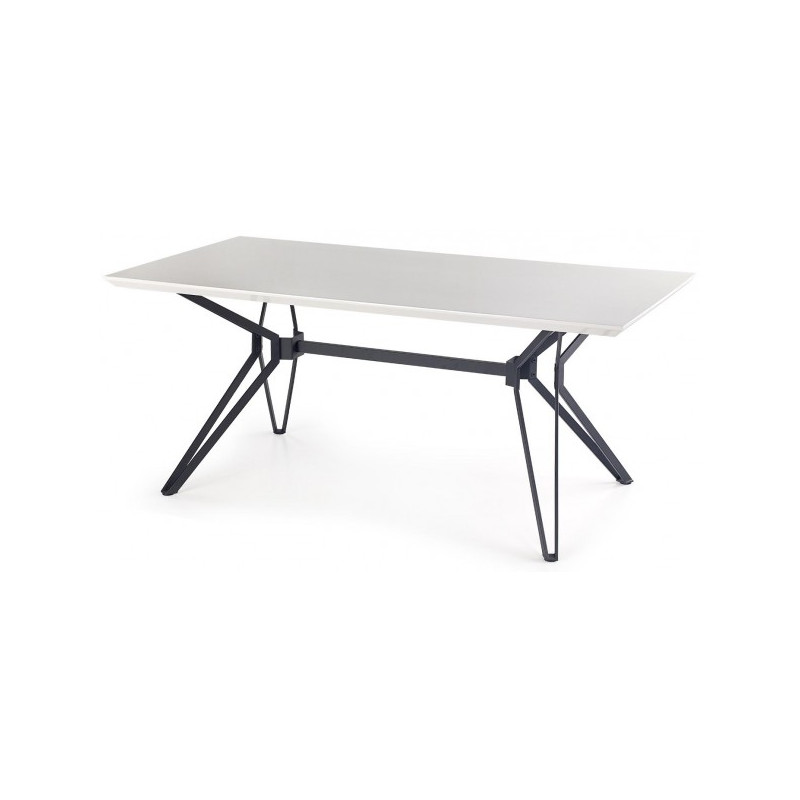 Кухонный стол Halmar Pascal белый/черный