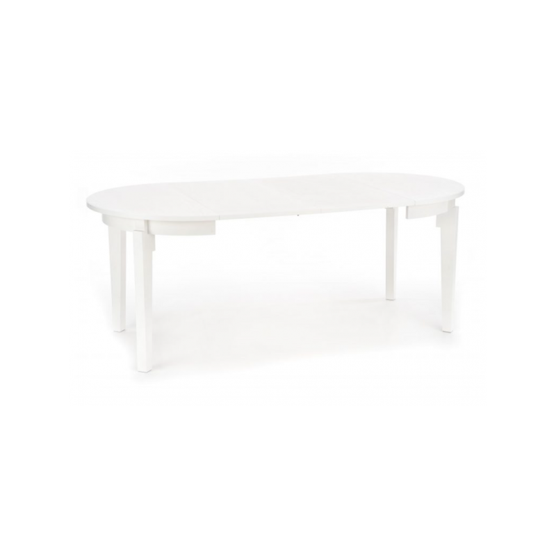Кухонный стол Halmar Sorbus белый в разложенном виде