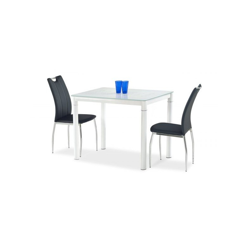 Кухонный стол Halmar Argus белый со стельями