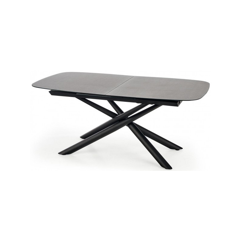 Кухонный стол Halmar Capello темно-серый/черный
