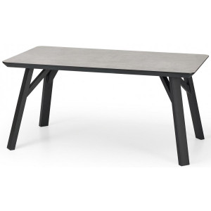 Кухонный стол Halmar Halifax бетон/черный
