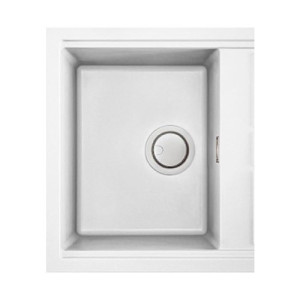 Кухонная мойка Elleci Best 400 K96 White - вид мойки