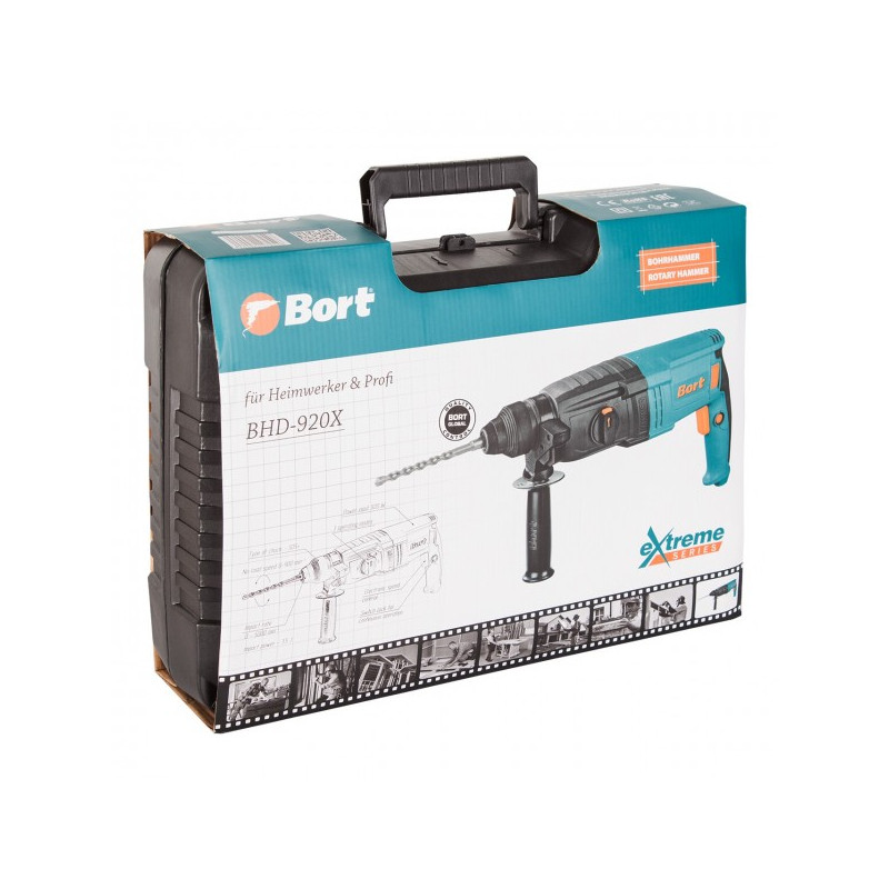 Перфоратор Bort BHD-920X 91272546 в упаковке