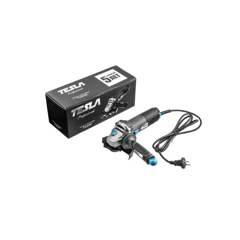 Угловая шлифмашина Tesla TAG780 623037 с коробкой