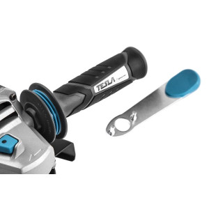 Угловая шлифмашина Tesla TAG780 623037 с рукояткой и ключом