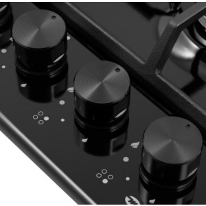 Газовая варочная панель Maunfeld EGHE.64.63CB2/G Black ручки