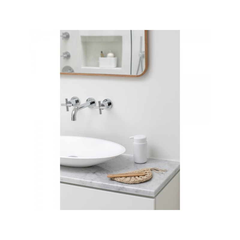 Дозатор жидкого мыла Brabantia ReNew 280269 белый в ванной комнате