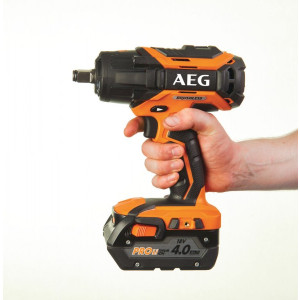 Вид слева гайковерта AEG Powertools BSS 18C 12ZBL LI-402C 4935459427