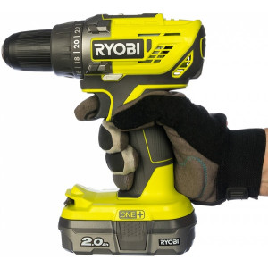 Вид сбоку шуруповерта Ryobi R18DD3-220S 5133003348