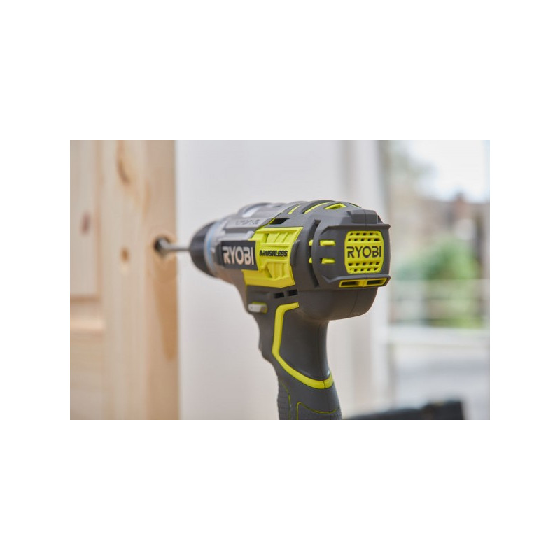 Вид сзади шуруповерта Ryobi R18PDBL-0 5133002438 (без АКБ)