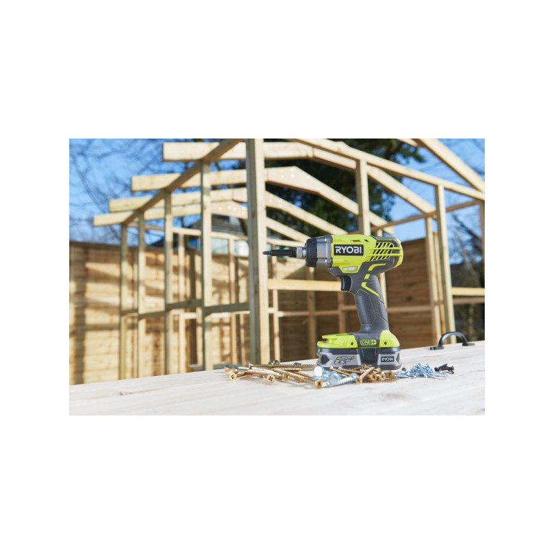 Винтоверт Ryobi R18ID3-0 5133002613 с насадкой